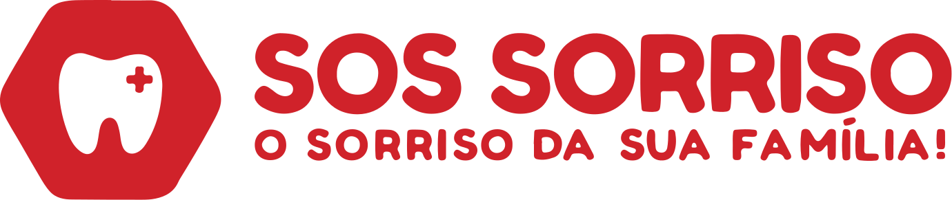 Logo SOS Sorriso, acompanhado por nome por extenso.